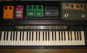 Wurli 200 and vintage pedals